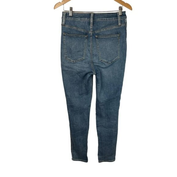 Madewell Womens Curvy Roadtripper Size 29 Medium Wash Skinny Stretch Denim Blue - Picture 8 of 15